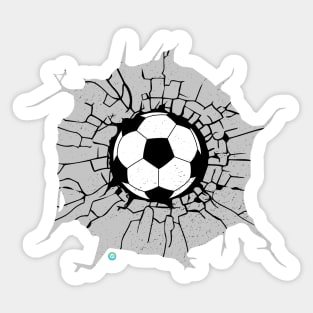 Breakthrough Soccer Ball Sticker